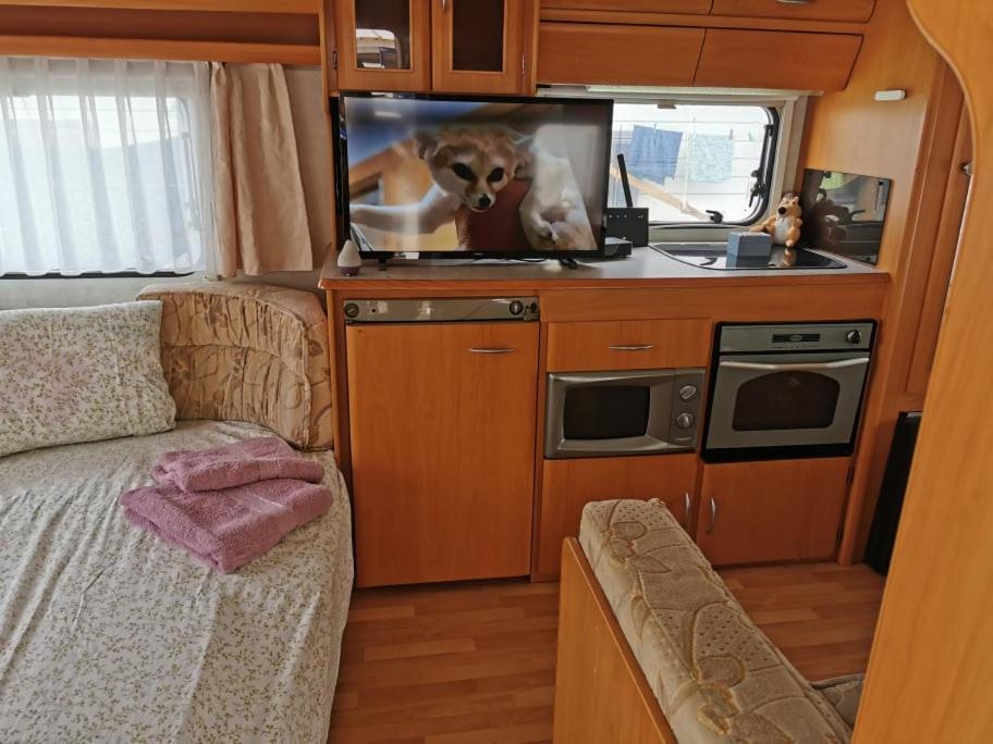 Sea Caravan On The Beach Kiten  Exterior foto