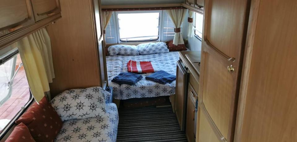 Sea Caravan On The Beach Kiten  Exterior foto