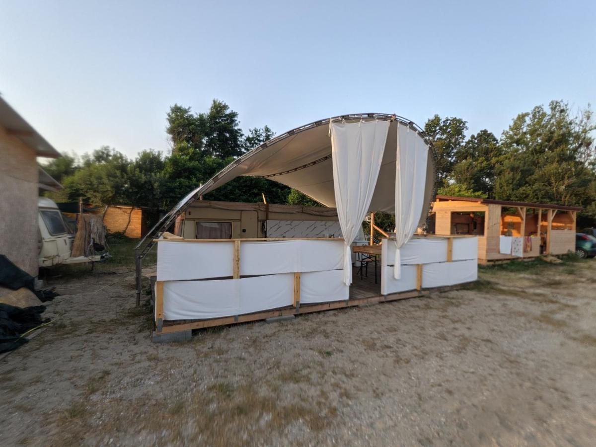Sea Caravan On The Beach Kiten  Exterior foto