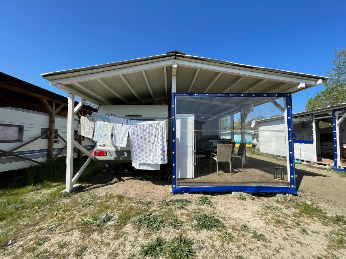 Sea Caravan On The Beach Kiten  Exterior foto