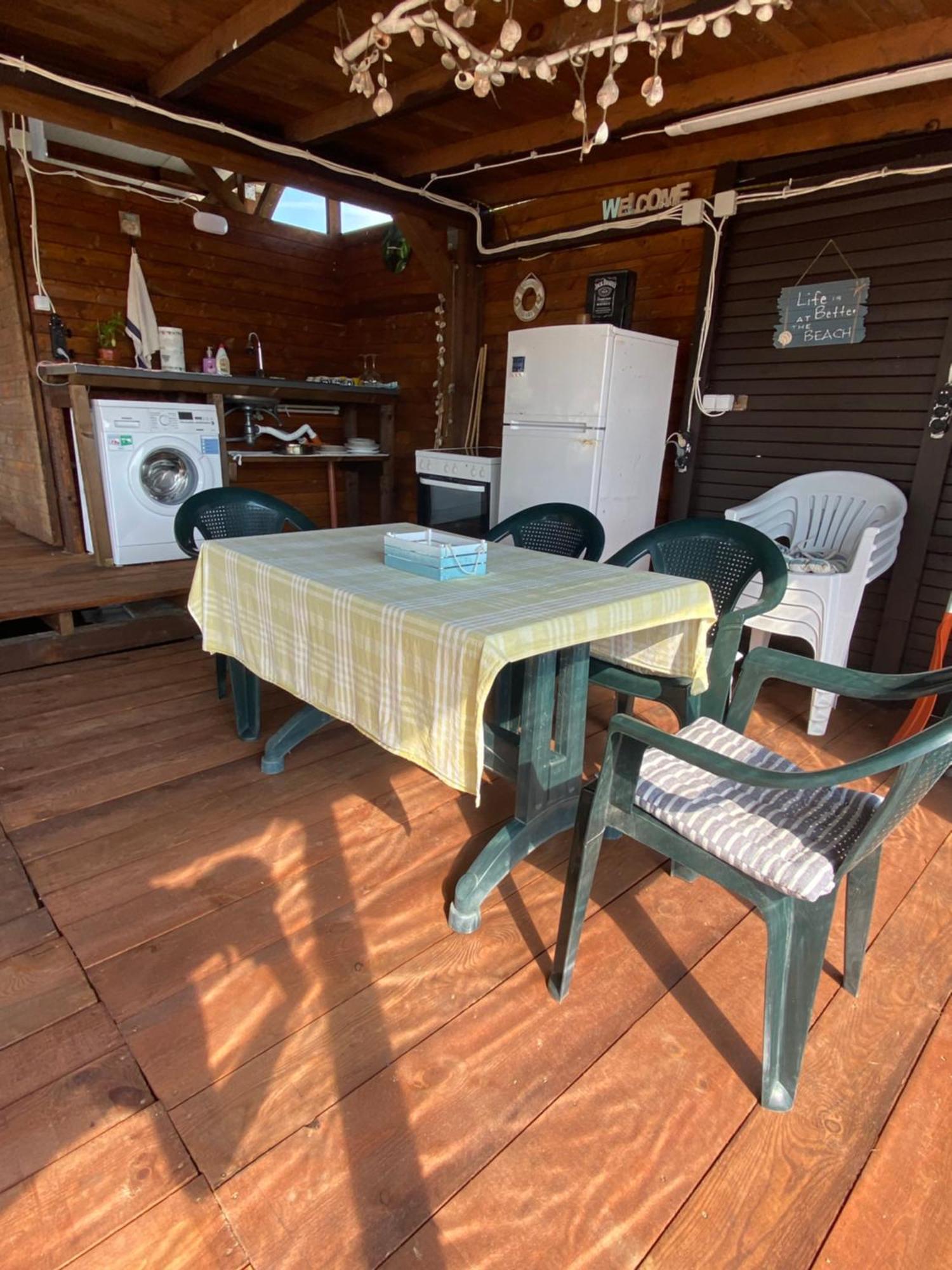 Sea Caravan On The Beach Kiten  Exterior foto