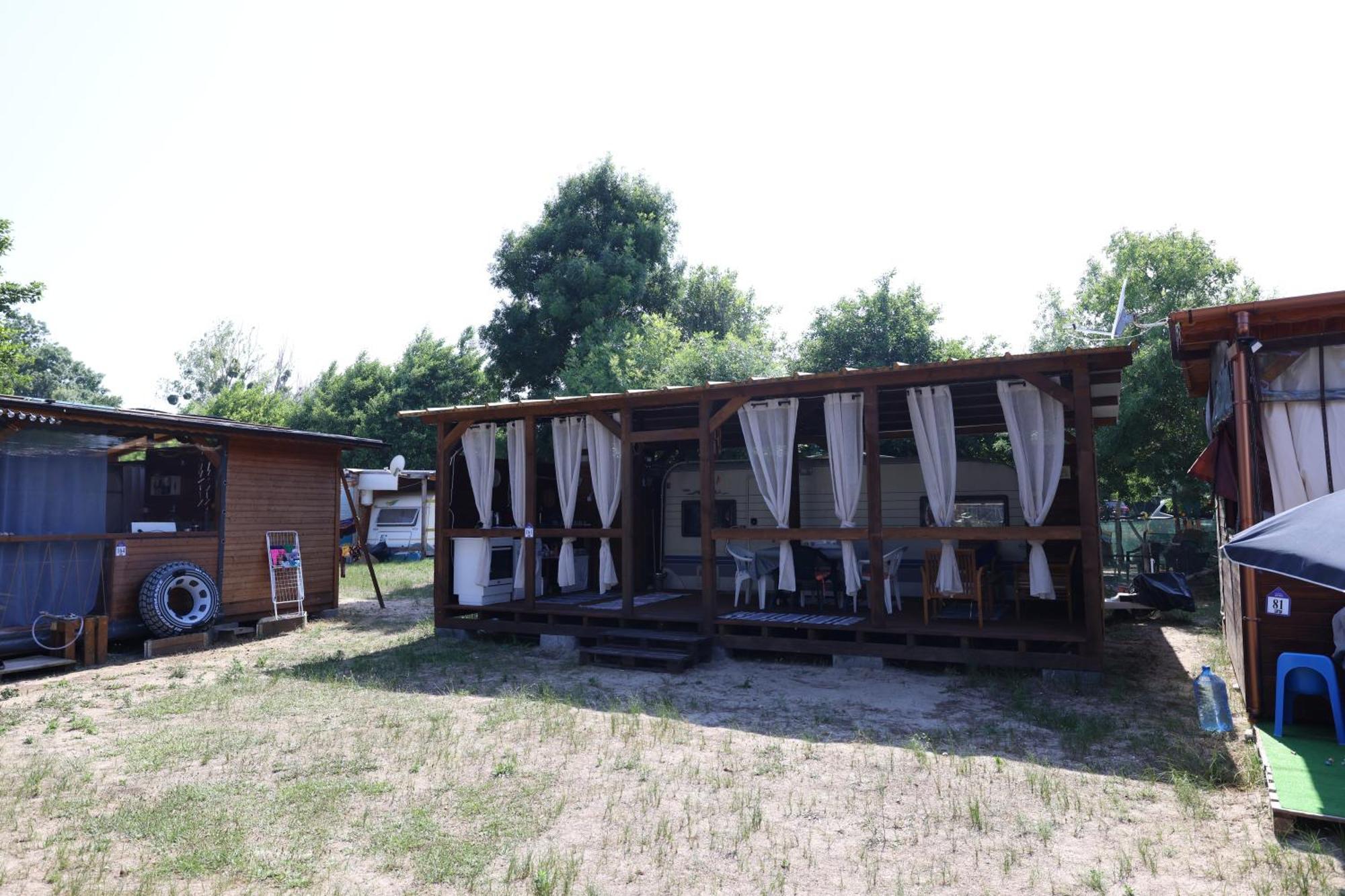 Sea Caravan On The Beach Kiten  Exterior foto