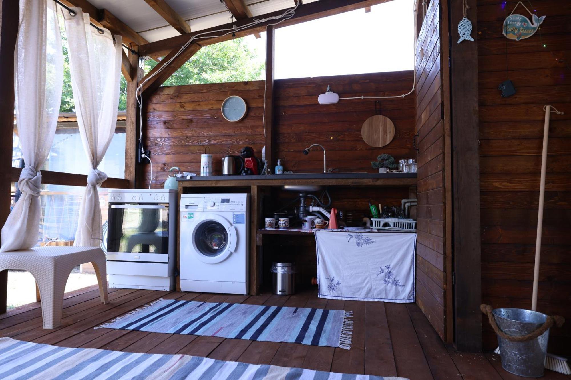 Sea Caravan On The Beach Kiten  Exterior foto