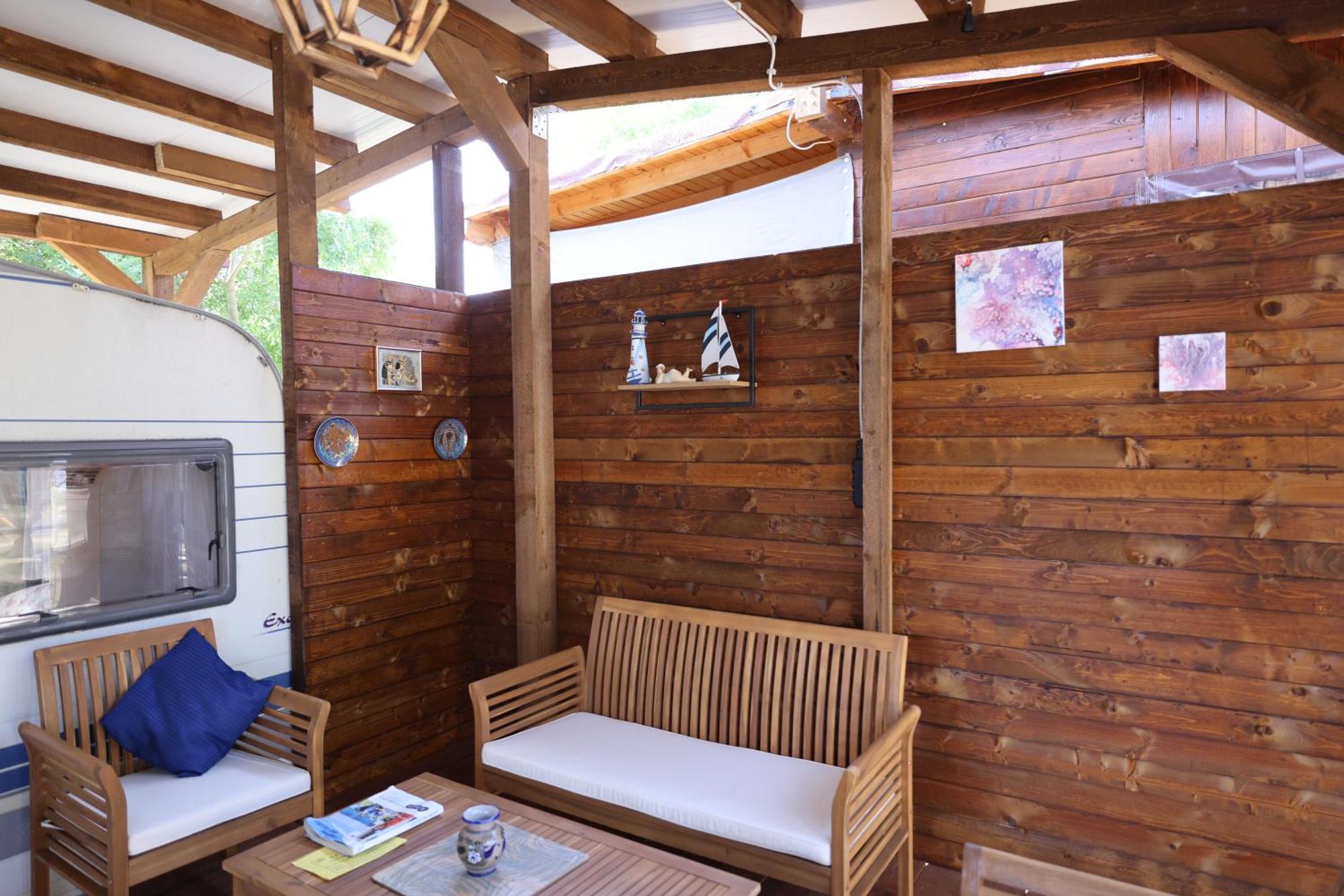 Sea Caravan On The Beach Kiten  Exterior foto
