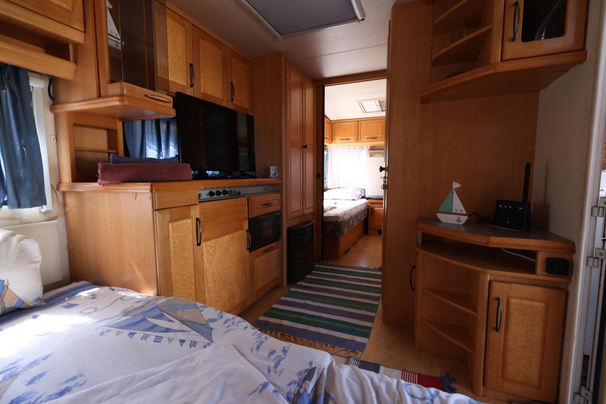 Sea Caravan On The Beach Kiten  Exterior foto