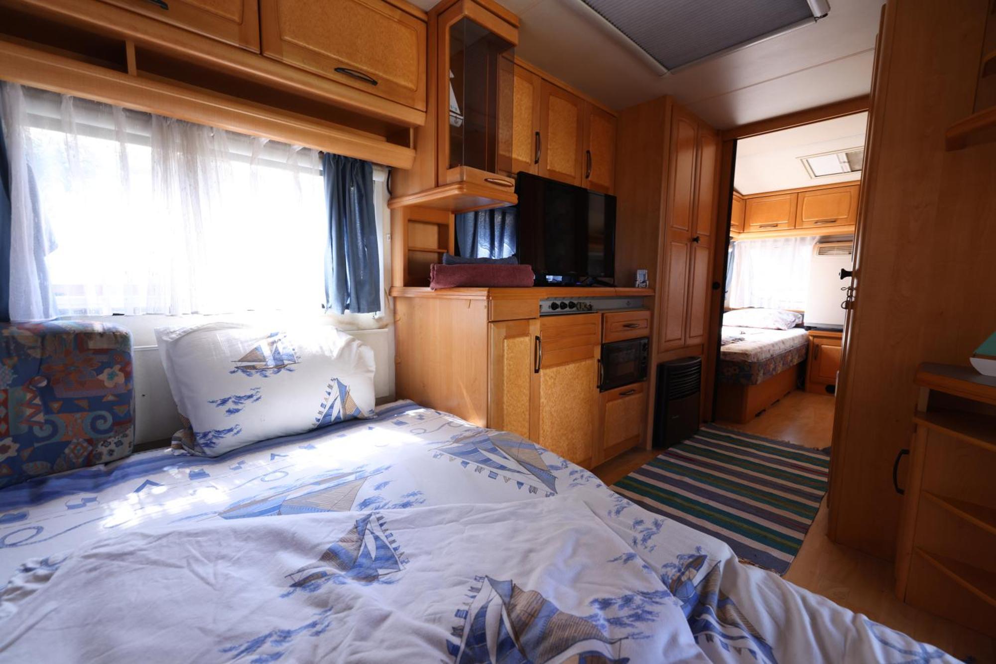 Sea Caravan On The Beach Kiten  Exterior foto