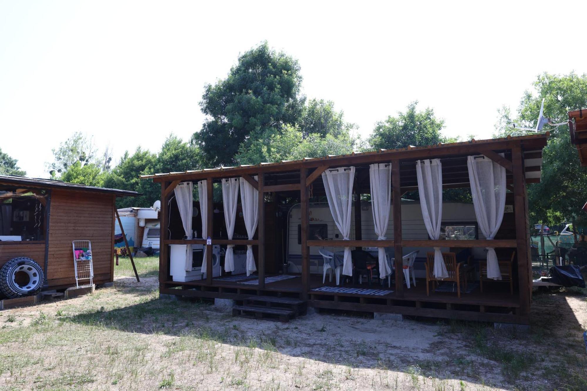 Sea Caravan On The Beach Kiten  Exterior foto
