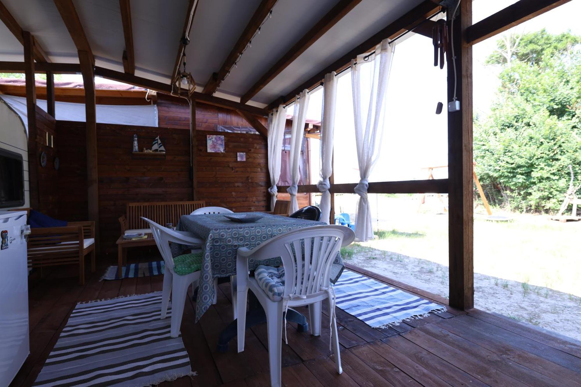 Sea Caravan On The Beach Kiten  Exterior foto