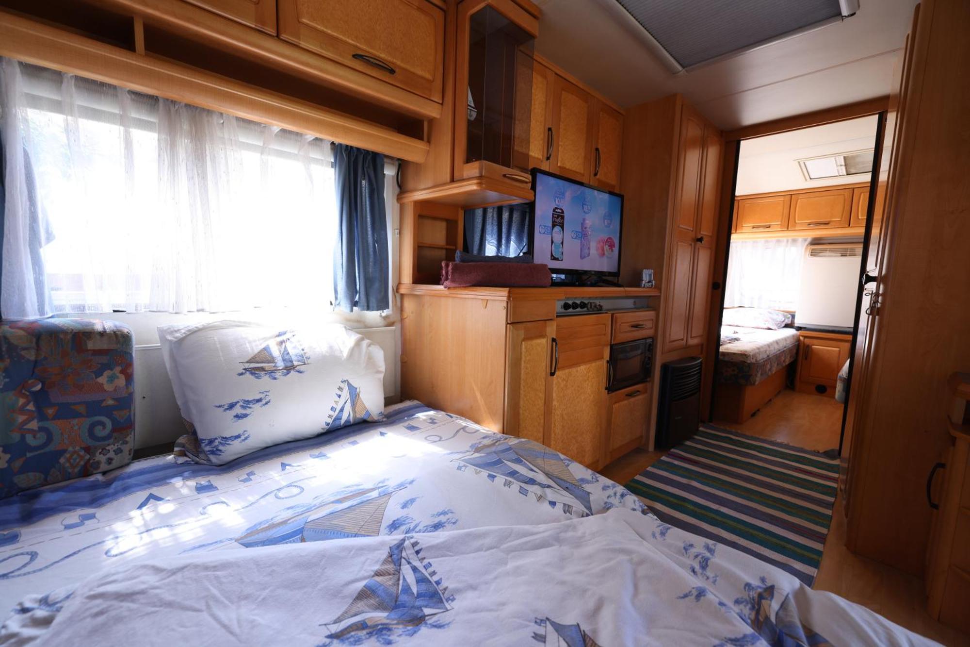 Sea Caravan On The Beach Kiten  Exterior foto